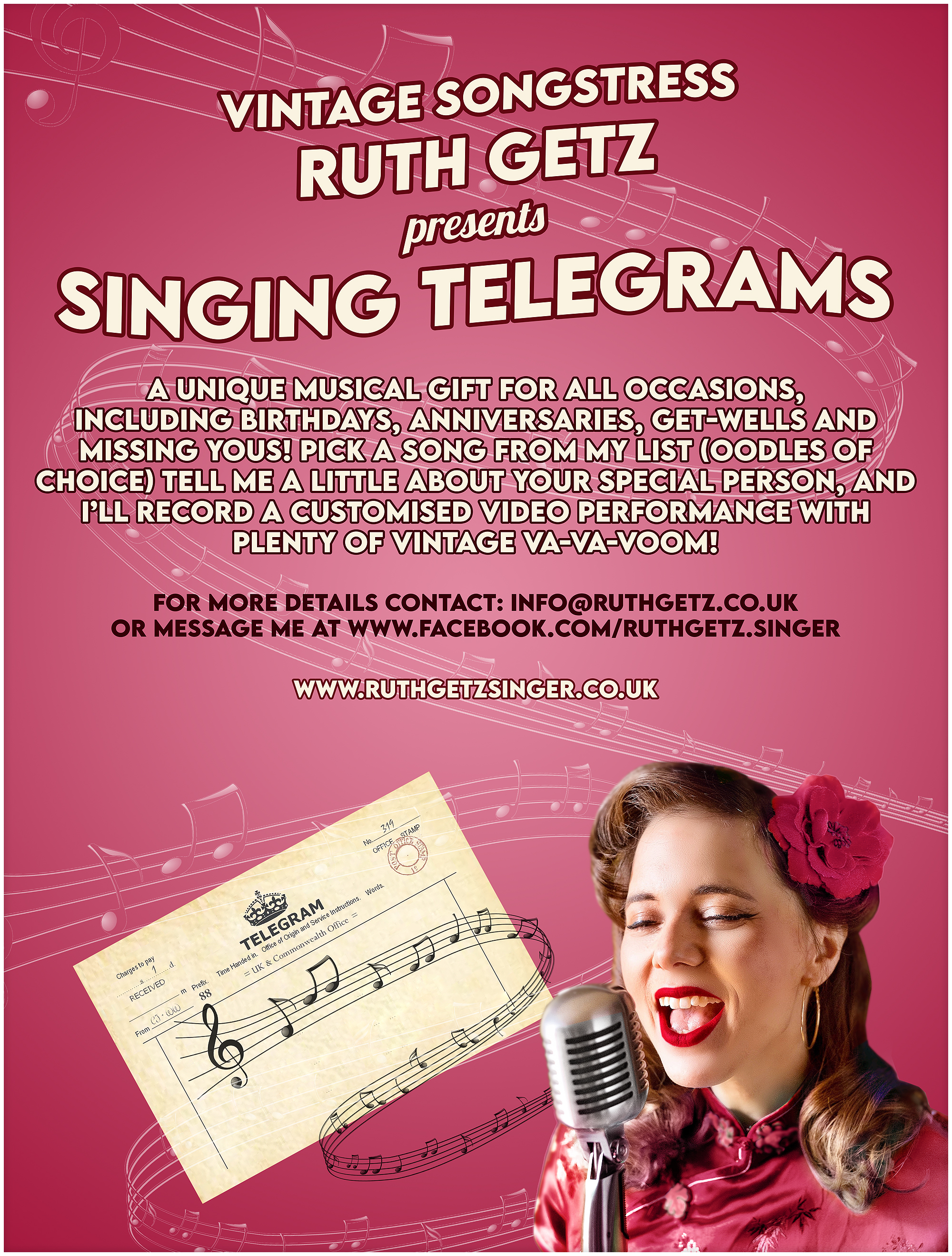 singing telegram